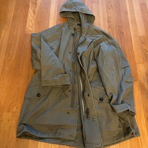Green Hooded Jacket